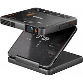 Aurae Aurzen ZIP Tri-Fold Portable Mini Projector (Black/Cyber)