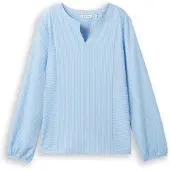 Tom Tailor Vertical Stripe Langærmet Bluse