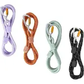 Woolly Wolf Rope Leash - Glacier Green