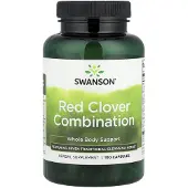 Swanson Health , Rød Klov kombination, 100 kapsler