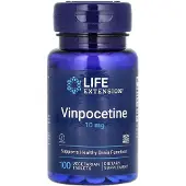 Life Extension , Vinpocetine, 10 mg, 100 Vegetariske Tabletter