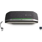 Poly Sync 20+M - Smart højttalertelefon - Bluetooth - kablet, trådløs - USB-A, USB-C - sort - Certified for Microsoft Teams
