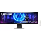 Samsung 49" Odyssey OLED G9 G95SD DQHD 240hz Smart Gamingskærm, Silver
