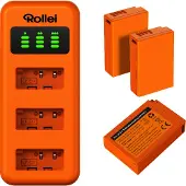 Rollei Oplader til kamera LP-E17 batterioplader til digitale kameraer USB