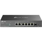 TP-LINK Omada ER707-M2, Ethernet WAN, 2.5 Gigabit Ethernet, Hurtigt ethernet, Gigabit Ethernet, Sort