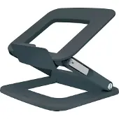 Leitz Ergo justerbar multivinklet laptop stand, 80 % recirkuleret plast, mørkegrå