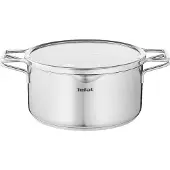 Tefal H85246, Rustfrit stål, Rustfrit stål, Rustfrit stål, Glas, 250 °C, Keramisk, Gas, Halogen, Induktion, Forseglet plade