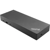 Lenovo ThinkPad Hybrid USB-C med USB-A dock - USB-C - 2 x HDMI-porte - 2 x DisplayPort - 1 Gbit Ethernet - 135 W