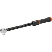 Bahco 74WR-100, Klik momentnøgle, Ft-lb, Nm, Mekanisk, 1/2, 20 - 100 Nm, Stål