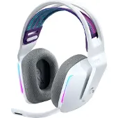 Logitech G G733 LIGHTSPEED Wireless RGB Gaming Headset - Headset - fuld størrelse - 2,4 GHz - trådløs - hvid