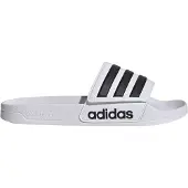 Adidas Pantoletter 'Adilette' sort / hvid