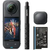 Insta360 X5, 8K Ultra HD, 72 MP, 120 fps, Wi-Fi, Bluetooth, 2400 mAh