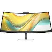 HP 534pm - Series 5 Pro - LED-skærm - kurvet - 34 - 3440 x 1440 WQHD @ 100 Hz - VA - 400 cd/m² - 4000:1 - 5 ms - HDMI, DisplayPort, USB-C - højtalere - jet black, naturligt sølv (stander)