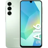 Samsung Galaxy A16 LTE-telefon, 128/4 GB, lysegrøn