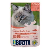 Bozita Bidder i gelé pose 12 x 85 g - Laks