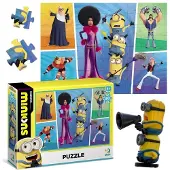 Dodo 80-DELS MINIONS-PUZZLE MINIONS-FARVEDE PUSLELE TIL BØRN