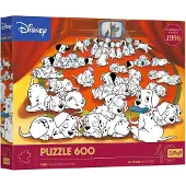 Trefl Disney 101 Dalmatinere 600 Puslespil