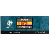 Astra Tempera maling 12 farver 20ml ASTRA