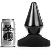 All Black Helt Sort Analprop 185 cm