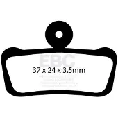EBC Brakes CFA633HH - Sintrede Cykelbremseklodser