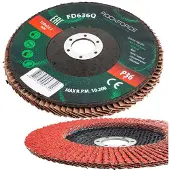 Rockforce Lamskive til slibning af træ, metal, 150 mm P36