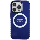 Audi IML Big Logo MagSafe-etui til iPhone 14 Pro - blå