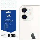3MK Hybrid iPhone 12 Kamera Linse Hærdet Glas - 4 Stk.