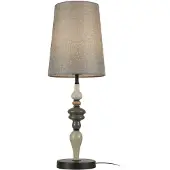 ITALUX NEROM BORDLAMPE 1 E27 MATSORT TB-22374A-BK