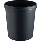 Helit Papirkurv sort