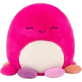 Squishmallows 30 cm Fuzz A Mallows Octavia Blæksprutte