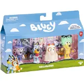 Bluey Figurer 4 pk., Halloween udklædningsfest