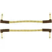 Fender Deluxe 6" Patch-kabel Pakke med 2 Tweed