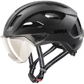 Uvex Stride Visor, cykelhjelm, sort