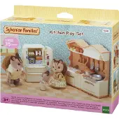 Sylvanian Families - Kitchen Play Set - 5341 - - OneSize - Dukketilbehør