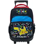 Pokémon Colorful 33x21x52 Cm 36l Rygsæk Med Hjul