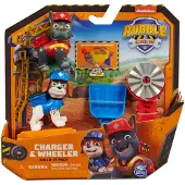 Rubble & Crew Legetøj - Charger & Wheeler m. Kinetisk Sand - - OneSize - Kinetisk sand
