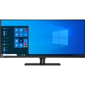 Lenovo ThinkVision P40w-20 - LED-skærm - kurvet - 40 (39.7 til at se) - 5120 x 2160 WUHD @ 75 Hz - IPS - 300 cd/m² - 1000:1 - 4 ms - 2xThunderbolt 4, DisplayPort, HDMI - ravnsort - Campus