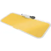 Leitz Glas skrivebordsblok Cosy gul