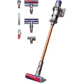Dyson V10 Absolute - Støvsuger - pind/håndholdt (2-i-1) - uden pose - ledningsfri - nikkel/kobber