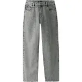 LMTD Jeans - Loose - NlmBirm - Light Grey Denim/Super Light Ston - - 15 år (170) - Jeans