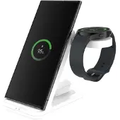 FIXED 3in1 Wireless Charging station for Samsung - White