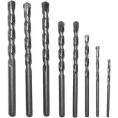 AWTOOLS boremurebor til beton, cylinderværk 7/4/5/3/6/10/8/9 mm sæt (AW42791)