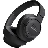 JBL TUNE 720BT - Hovedtelefoner med mik. - fuld størrelse - Bluetooth - trådløs, kablet - 3,5 mm jackstik - sort