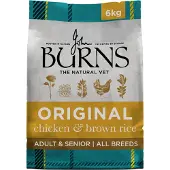 Burns Adult & Senior Original kylling & brune ris - 6 kg