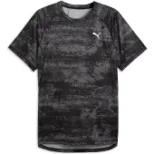 Puma Run Velocity Printed Tee Men, Clothing, Black, S