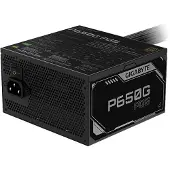 Gigabyte P650G PG5 Strømforsyning - 650 Watt - 120 mm - ATX 3.1 - 80 Plus Gold certified