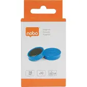 Nobo Magnet Ø38mm 1,5kg blå - (10 stk.)