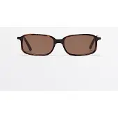 Massimo Dutti - Female - Rektangulære Solbriller - Brun - 01