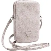 GUESS Zip 4G Triangle-taske – lyserød