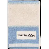 Marimekko Galleria gæstehåndklæde Light blue, melon, 30x50 cm